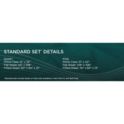  Tempur-Pedic TEMPUR-Adapt Luxe Egyptian Cotton Sheets - White (Twin XL) IMAGE 15