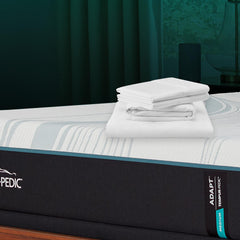  Tempur-Pedic TEMPUR-Adapt Luxe Egyptian Cotton Sheets - White (Queen) IMAGE 1