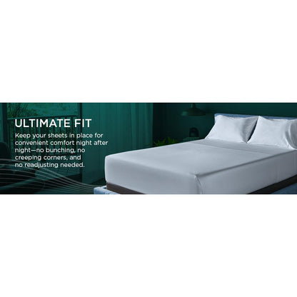  Tempur-Pedic TEMPUR-Adapt Luxe Egyptian Cotton Sheets - White (California King ) IMAGE 13