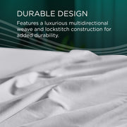  Tempur-Pedic TEMPUR-Adapt Luxe Egyptian Cotton Sheets - White (Split California King) IMAGE 5