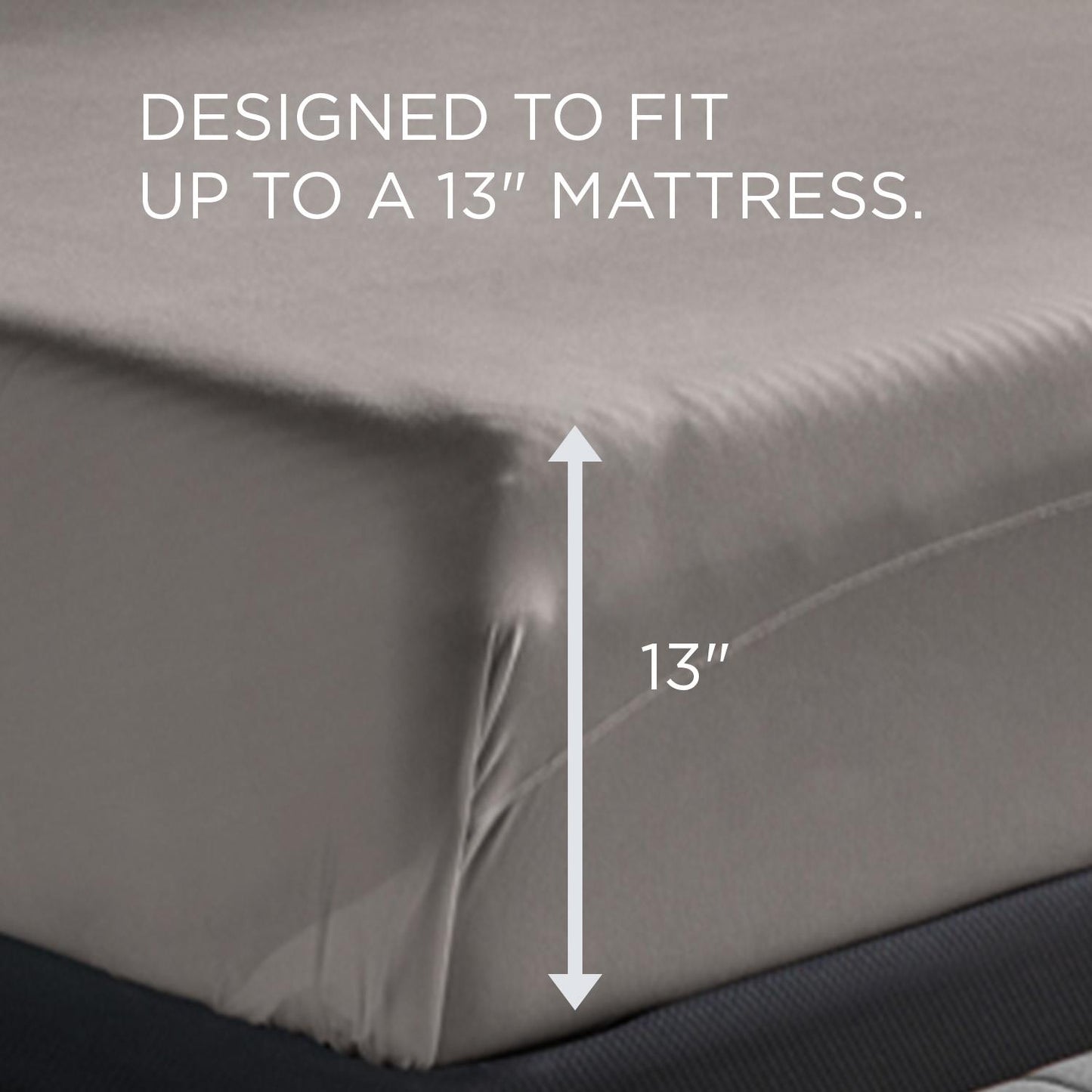  Tempur-Pedic TEMPUR breeze cooling Sheet Set Graphite (Full) IMAGE 14
