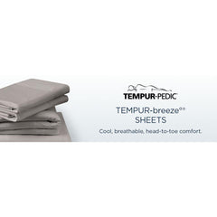  Tempur-Pedic TEMPUR breeze cooling Sheet Set Graphite (Split King) IMAGE 3