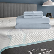 Tempur-Pedic TEMPUR breeze cooling Sheet Set Sleepy Blue (California King ) IMAGE 1