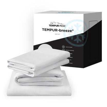  Tempur-Pedic TEMPUR breeze cooling Sheet Set White (Twin XL) IMAGE 11