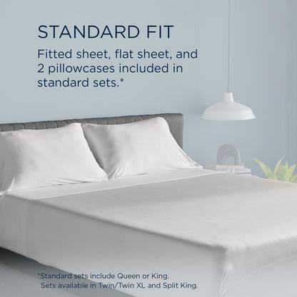  Tempur-Pedic TEMPUR breeze cooling Sheet Set White (Split King) IMAGE 12