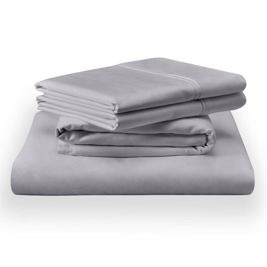  Tempur-Pedic TEMPUR Classic Cotton Sheet Set Cool Gray (Twin XL) IMAGE 2
