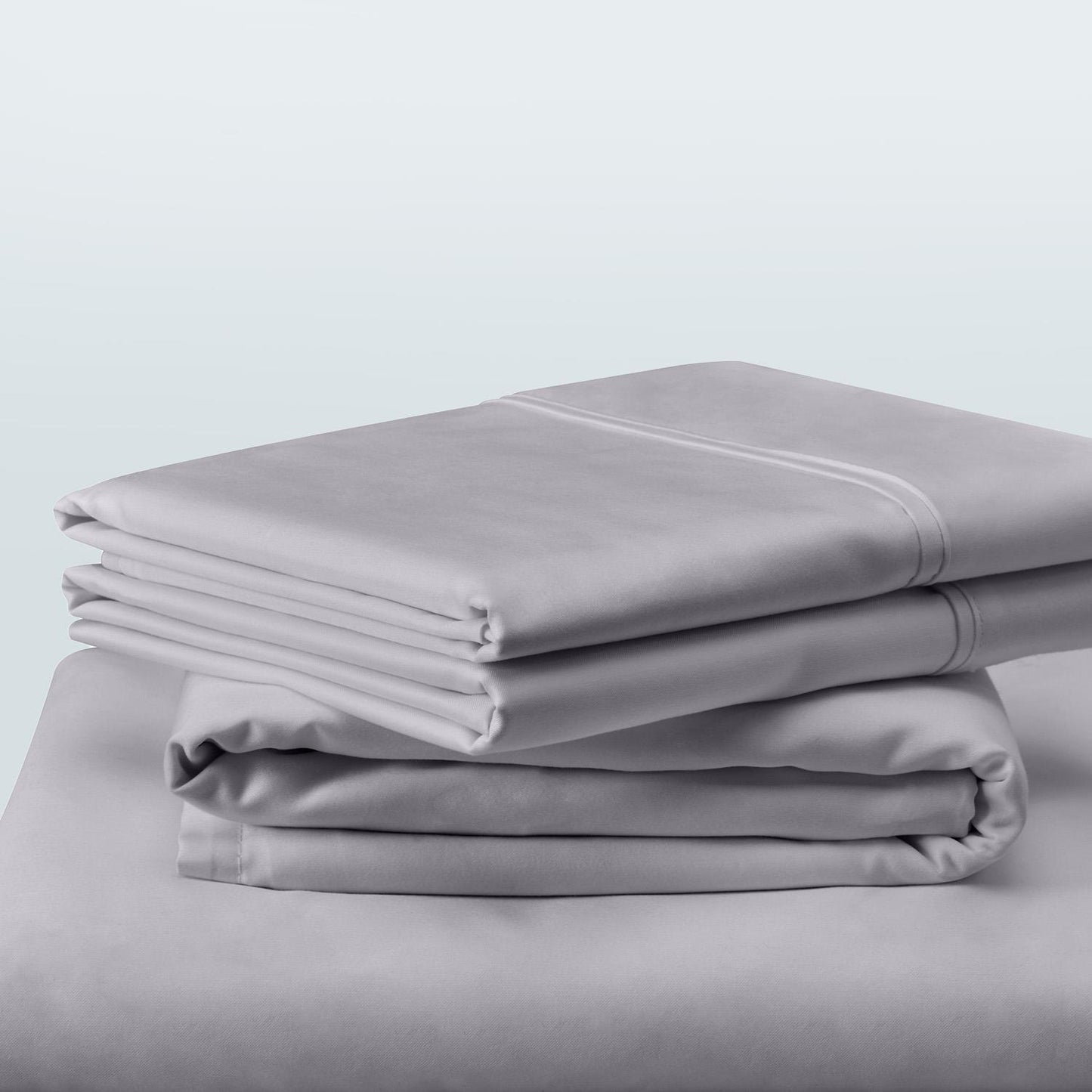  Tempur-Pedic TEMPUR Classic Cotton Sheet Set Cool Gray (Split King) IMAGE 10