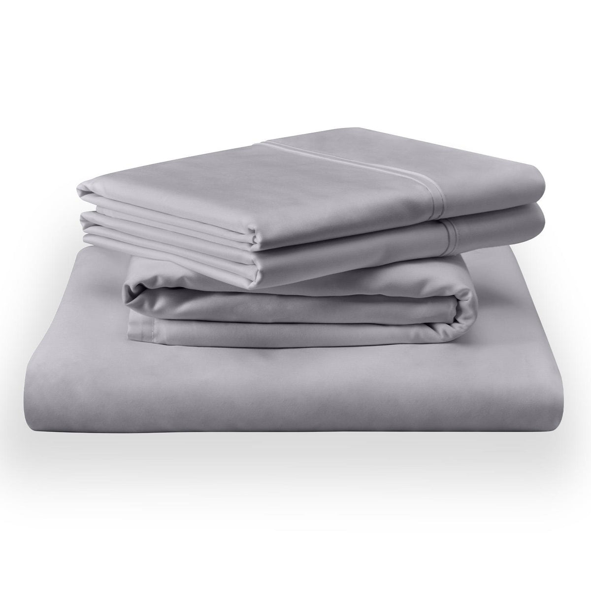  Tempur-Pedic TEMPUR Classic Cotton Sheet Set Cool Gray (Split King) IMAGE 2