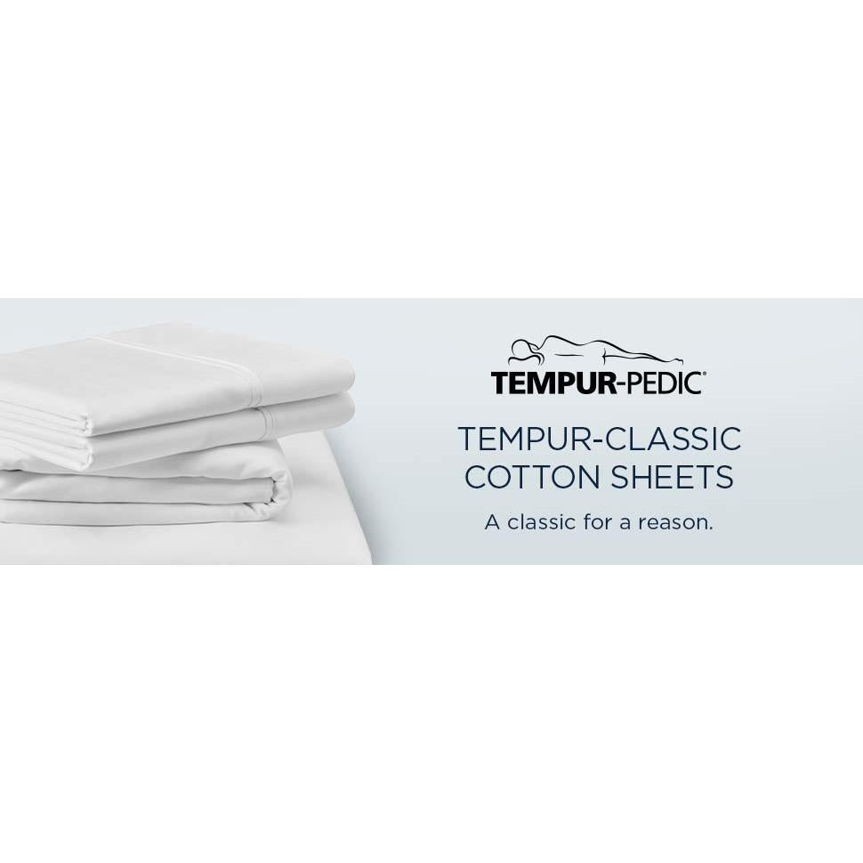  Tempur-Pedic TEMPUR Classic Cotton Sheet Set Cool Gray (California King ) IMAGE 13