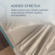  Tempur-Pedic TEMPUR Classic Cotton Sheet Set Sandstone (Twin XL) IMAGE 7