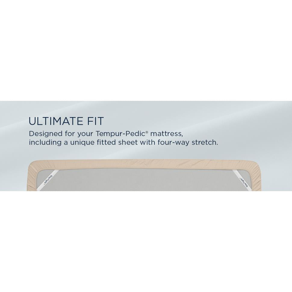  Tempur-Pedic TEMPUR Classic Cotton Sheet Set Sandstone (Split California King) IMAGE 17