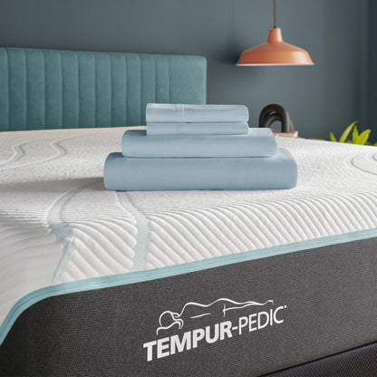  Tempur-Pedic TEMPUR Classic Cotton Sheet Set Sleepy Blue (California King ) IMAGE 1