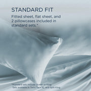  Tempur-Pedic TEMPUR Classic Cotton Sheet Set Sleepy Blue (California King ) IMAGE 11