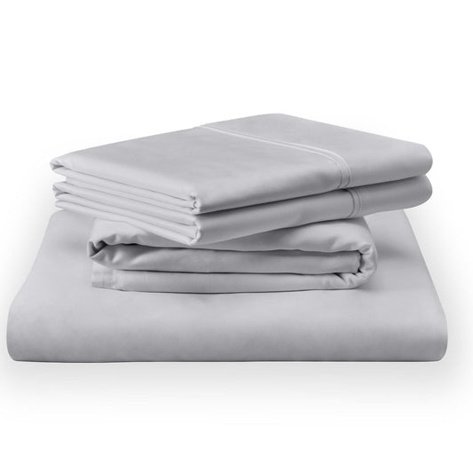  Tempur-Pedic TEMPUR Classic Cotton Sheet Set Sleepy Silver Mist (King) IMAGE 2