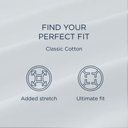 Tempur-Pedic TEMPUR Classic Cotton Sheet Set Sleepy Silver Mist (Split King) IMAGE 12