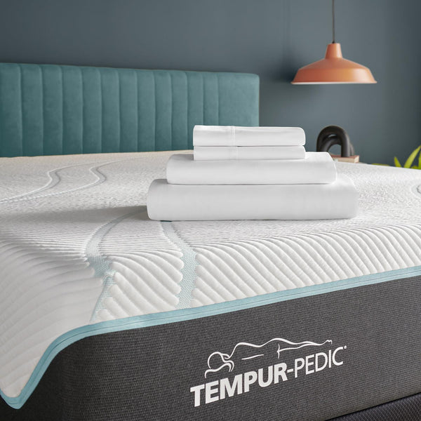 Tempur-Pedic TEMPUR Classic Cotton Sheet Set White (Split California King)