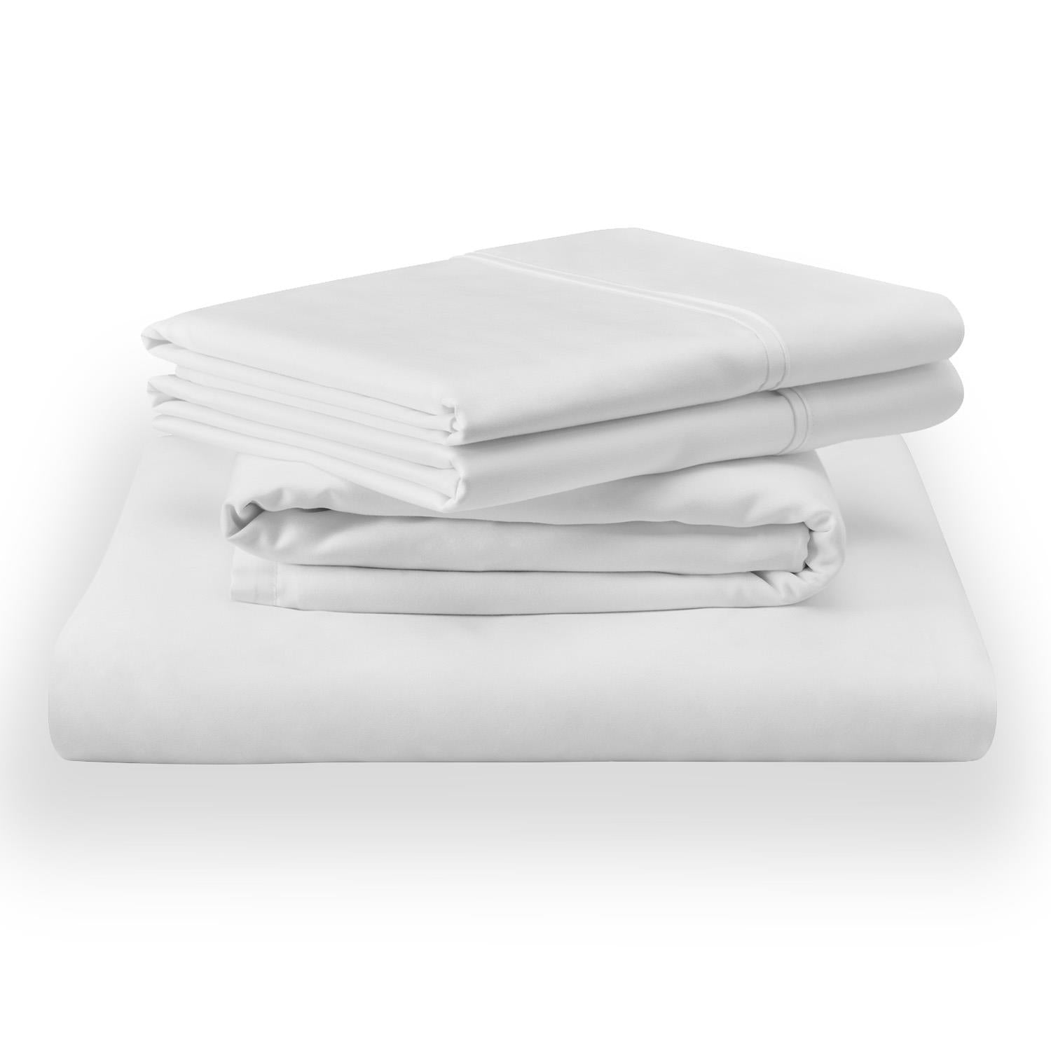  Tempur-Pedic TEMPUR Classic Cotton Sheet Set White (Split California King) IMAGE 2