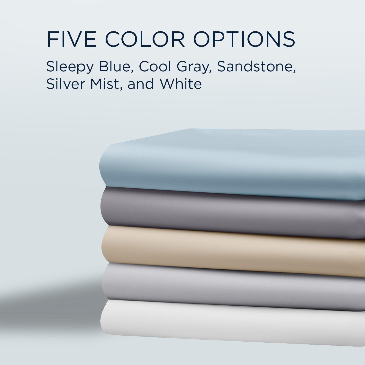  Tempur-Pedic TEMPUR Classic Cotton Sheet Set White (Split California King) IMAGE 6