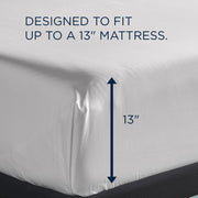  Tempur-Pedic TEMPUR Classic Cotton Sheet Set White (California King ) IMAGE 3
