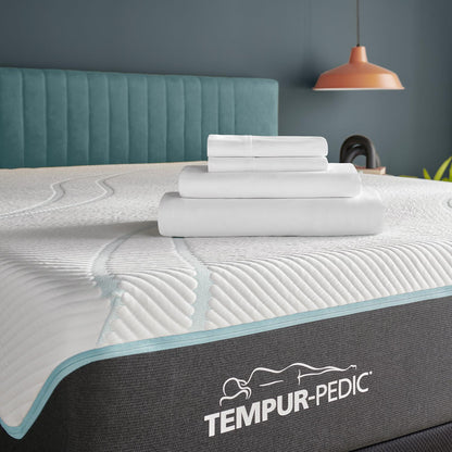  Tempur-Pedic TEMPUR Classic Cotton Sheet Set White (Split King) IMAGE 1