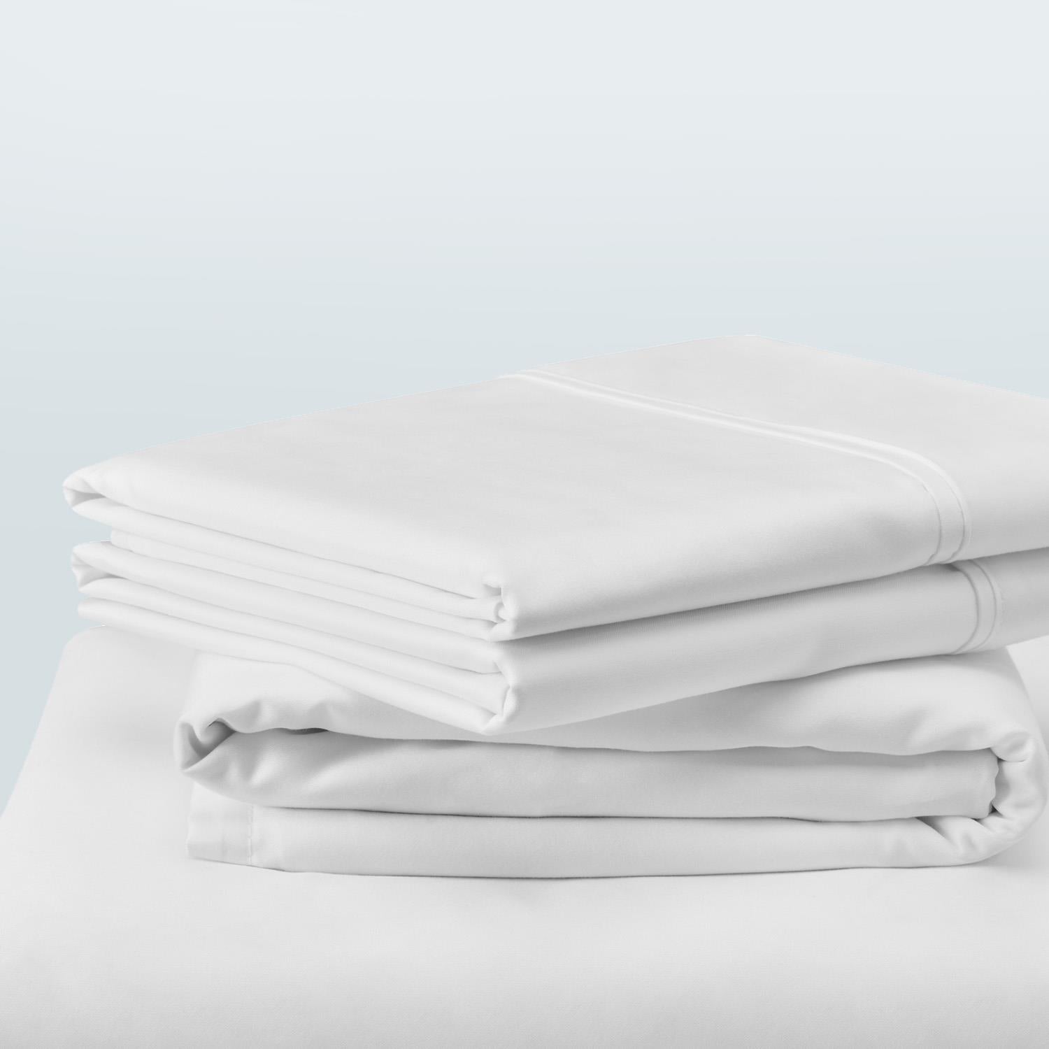  Tempur-Pedic TEMPUR Classic Cotton Sheet Set White (Split King) IMAGE 10