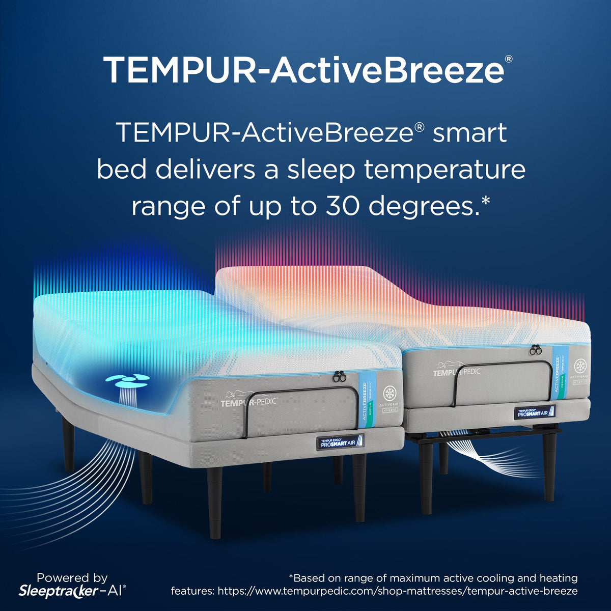  Tempur-Pedic TEMPUR-Ergo® ProSmart® Air Base (Queen) IMAGE 2