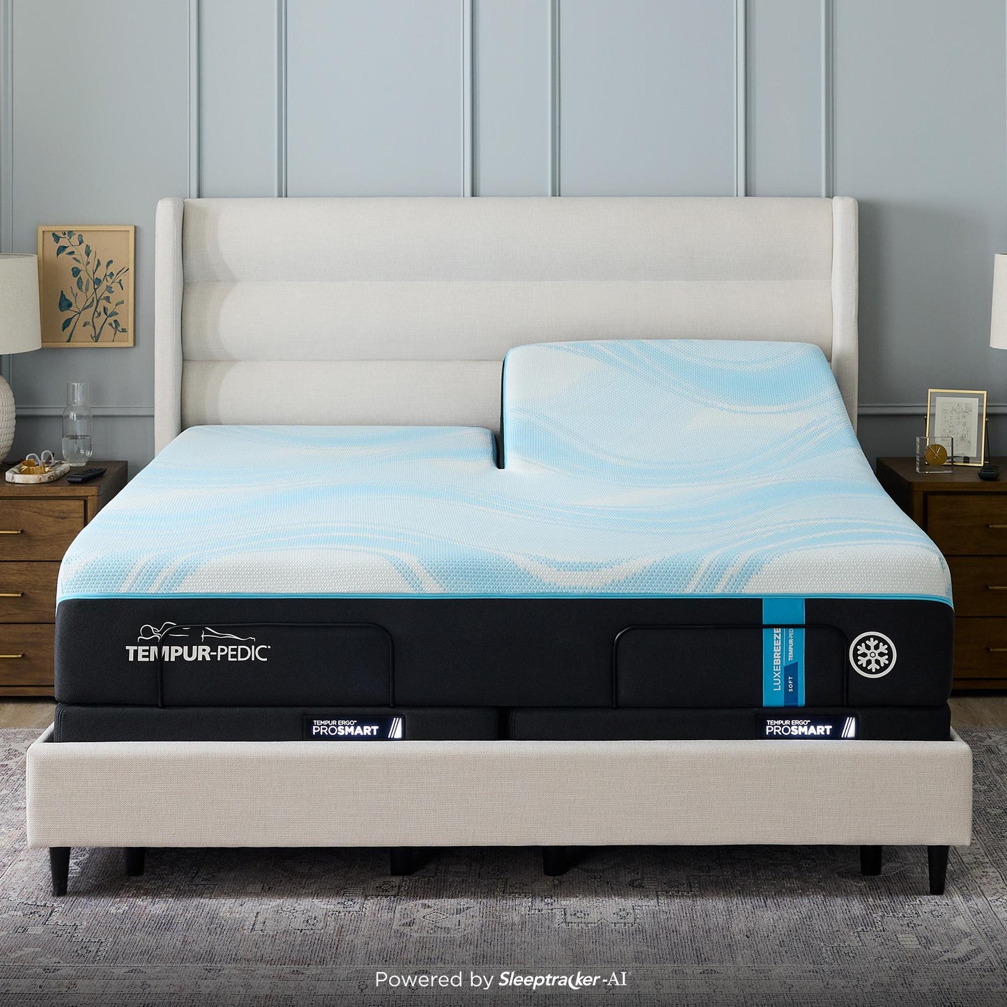  Tempur-Pedic Tempur-LuxeBreeze® Firm Mattress (Split Head King) IMAGE 1