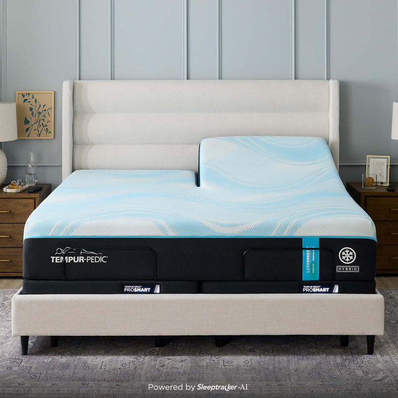 Tempur-Pedic Tempur-LuxeBreeze® Medium Hybrid Mattress (Split Head King)