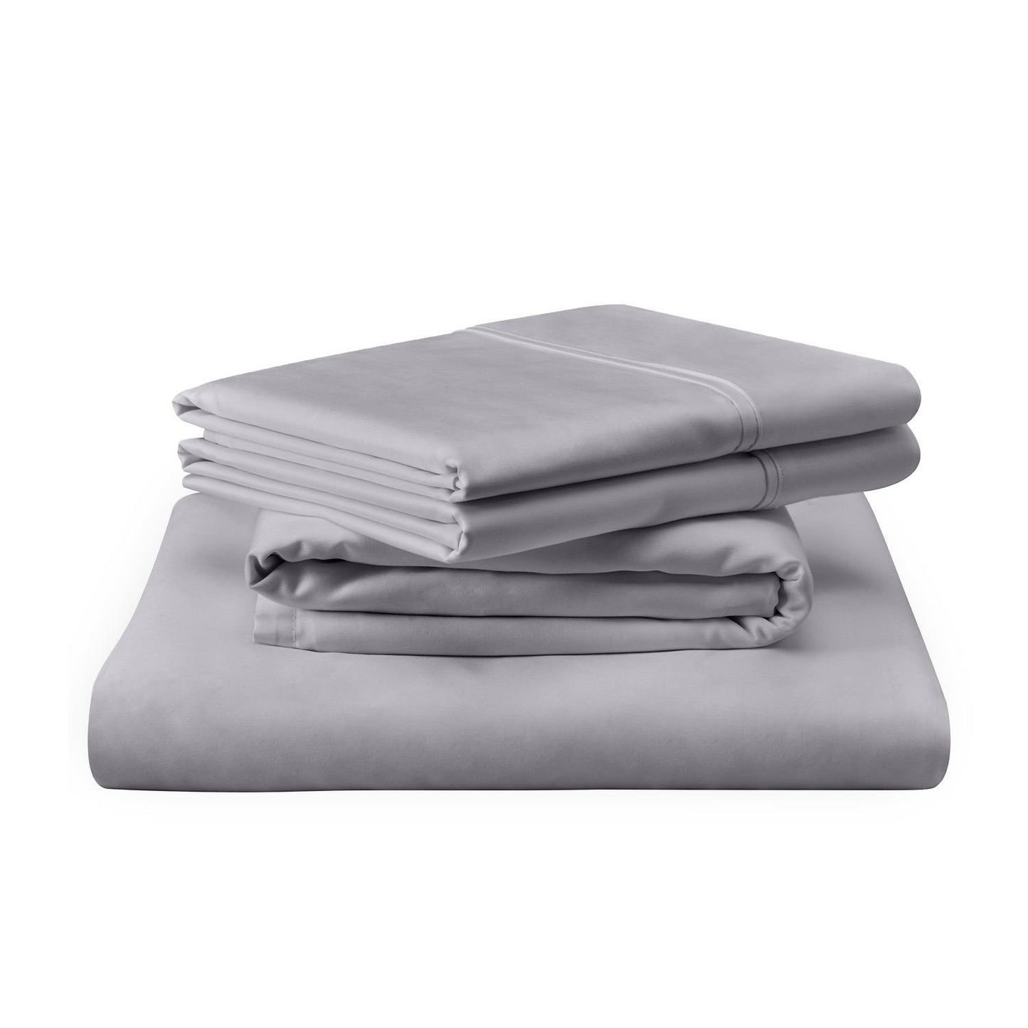  Tempur-Pedic TEMPUR Luxe Egyptian Cotton Pillowcase Set  Cool Gray (Queen) IMAGE 2