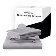  Tempur-Pedic TEMPUR Luxe Egyptian Cotton Pillowcase Set  Silver Mist (King) IMAGE 10