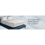  Tempur-Pedic TEMPUR Luxe Egyptian Cotton Pillowcase Set  Silver Mist (King) IMAGE 20