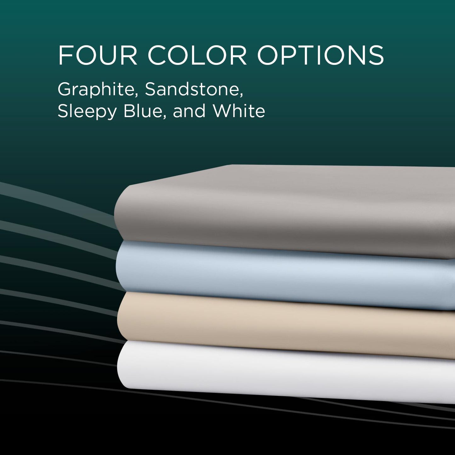  Tempur-Pedic TEMPUR Luxe Egyptian Cotton Pillowcase Set  White (Queen) IMAGE 5
