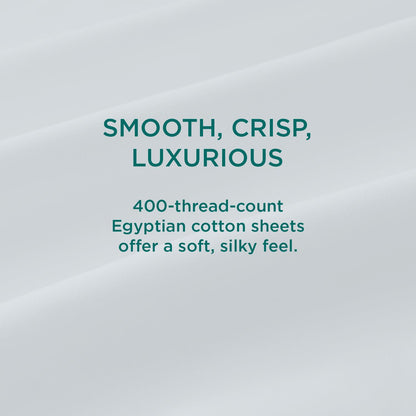  Tempur-Pedic TEMPUR Luxe Egyptian Cotton Pillowcase Set  White (Queen) IMAGE 7