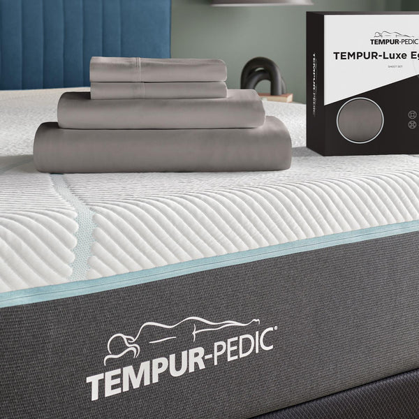 Tempur-Pedic TEMPUR Luxe Egyptian Cotton Sheet Set Cool Gray (Twin)