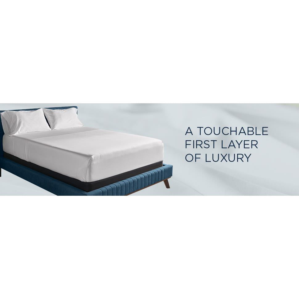  Tempur-Pedic TEMPUR Luxe Egyptian Cotton Sheet Set Sandstone (Queen) IMAGE 20
