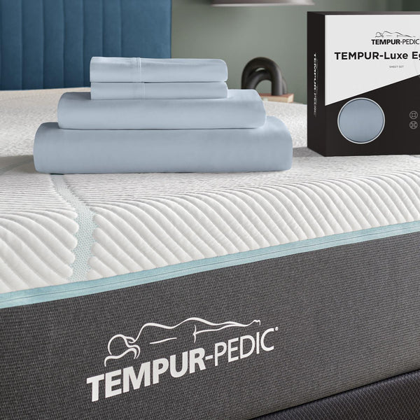 Tempur-Pedic TEMPUR Luxe Egyptian Cotton Sheet Set Sleepy Blue (Twin XL)