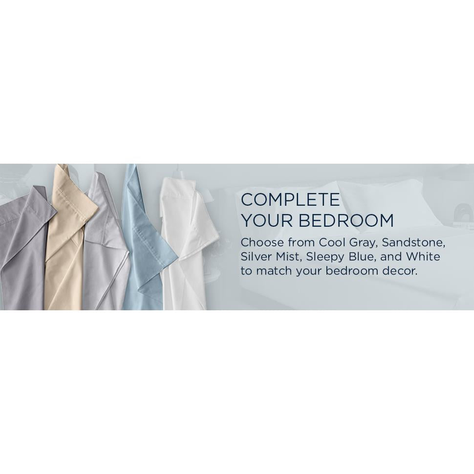  Tempur-Pedic TEMPUR Luxe Egyptian Cotton Sheet Set White (Full) IMAGE 15