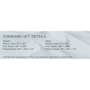  Tempur-Pedic TEMPUR Luxe Egyptian Cotton Sheet Set White (Full) IMAGE 19