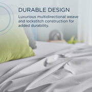  Tempur-Pedic TEMPUR Luxe Egyptian Cotton Sheet Set White (Full) IMAGE 7