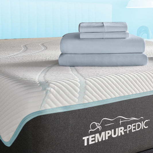  Tempur-Pedic Tempur-Pedic Breeze Pillowcase Set - Sleepy Blue (King) IMAGE 1