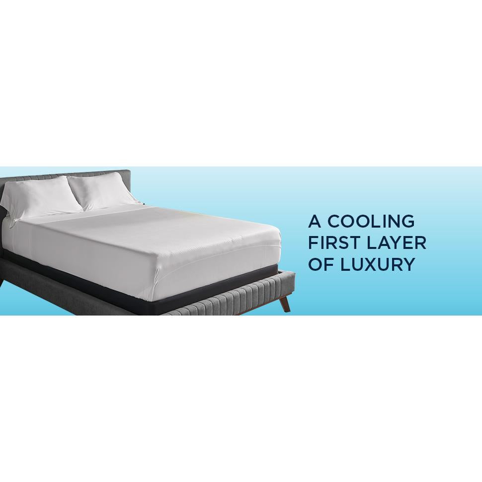  Tempur-Pedic Tempur-Pedic Breeze Pillowcase Set - Sleepy Blue (King) IMAGE 19