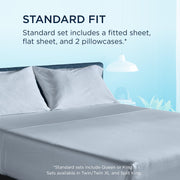  Tempur-Pedic Tempur-Pedic Breeze Pillowcase Set - Sleepy Blue (Queen) IMAGE 10