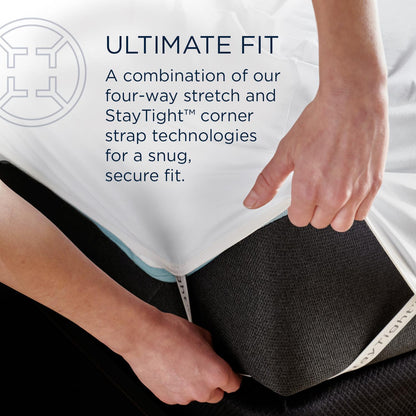  Tempur-Pedic Tempur-Pedic ProPerformance Pillowcase Set - White (King) IMAGE 9