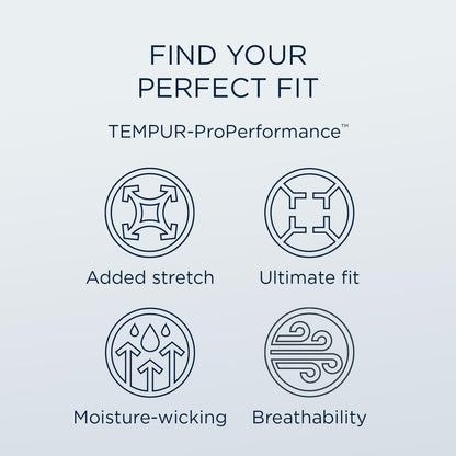  Tempur-Pedic Tempur-Pedic ProPerformance Sheet Set- Graphite (Split King) IMAGE 12