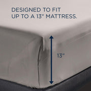  Tempur-Pedic Tempur-Pedic ProPerformance Sheet Set- Graphite (Split King) IMAGE 3