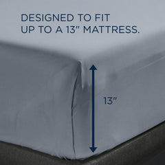  Tempur-Pedic Tempur-Pedic ProPerformance Sheet Set- Sleepy Blue (Full) IMAGE 3