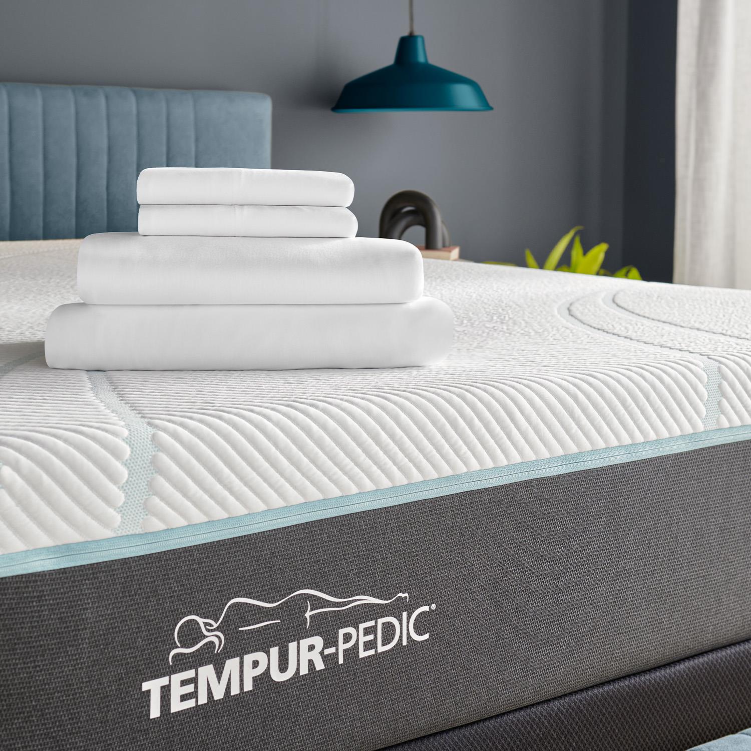  Tempur-Pedic Tempur-Pedic ProPerformance Sheet Set- White (Split California King) IMAGE 1