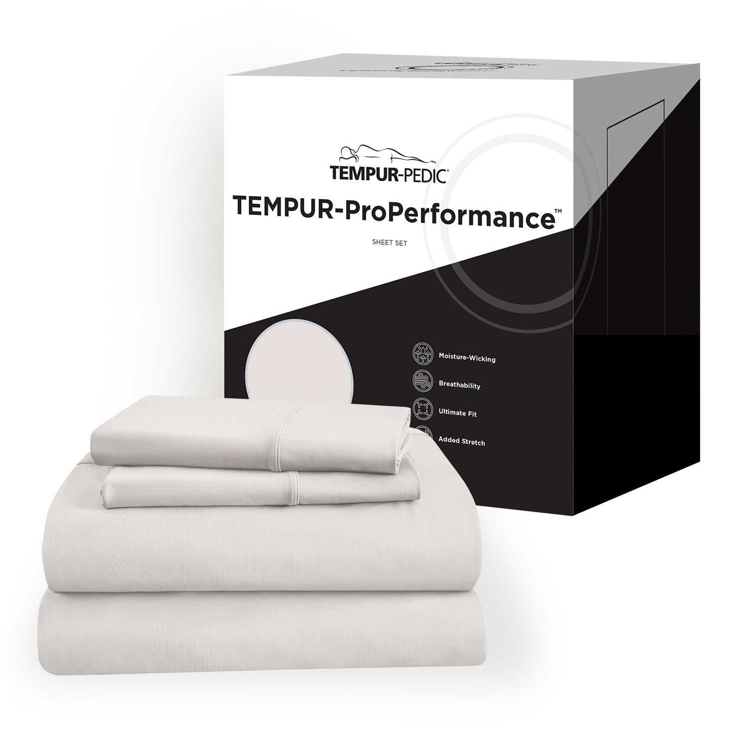  Tempur-Pedic Tempur-Pedic ProPerformance Sheet Set- White (Split California King) IMAGE 10