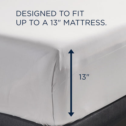  Tempur-Pedic Tempur-Pedic ProPerformance Sheet Set- White (Split California King) IMAGE 3