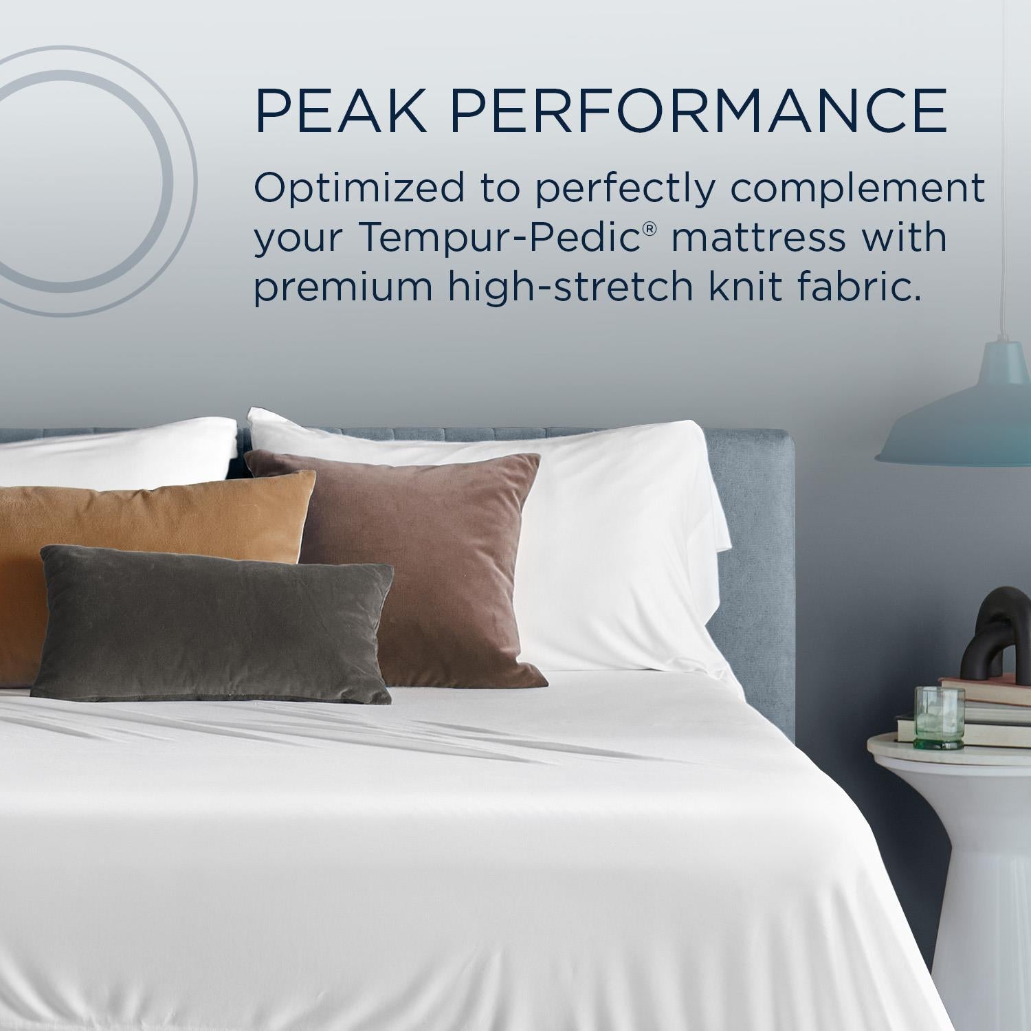  Tempur-Pedic Tempur-Pedic ProPerformance Sheet Set- White (Split California King) IMAGE 7